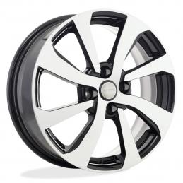 КиК Kia Rio 1 (КС893) 6x16 PCD4x100 ET52 Dia54.1 Алмаз-черный